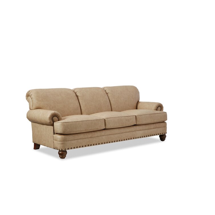 Attached top back sofa